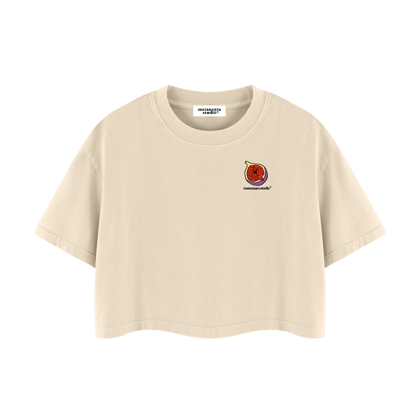 Camiseta Crop Mujer Higo Ritual