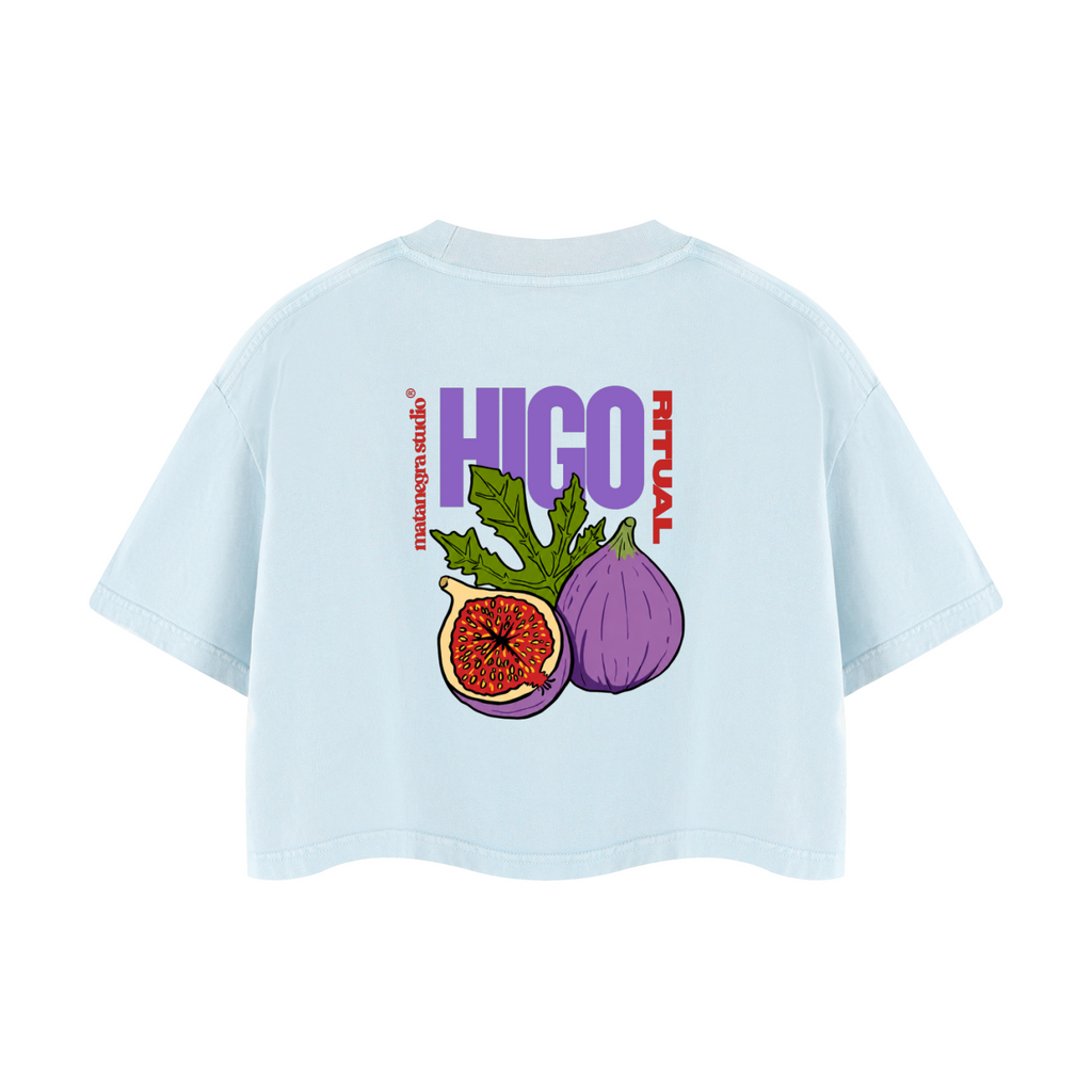 Camiseta Crop Mujer Higo Ritual
