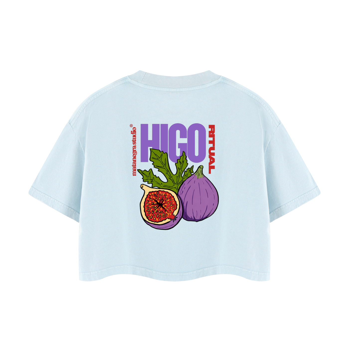 Camiseta Crop Mujer Higo Ritual