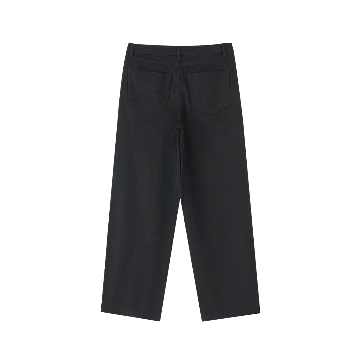 Pantalones Rectos Heavyweight Cotton