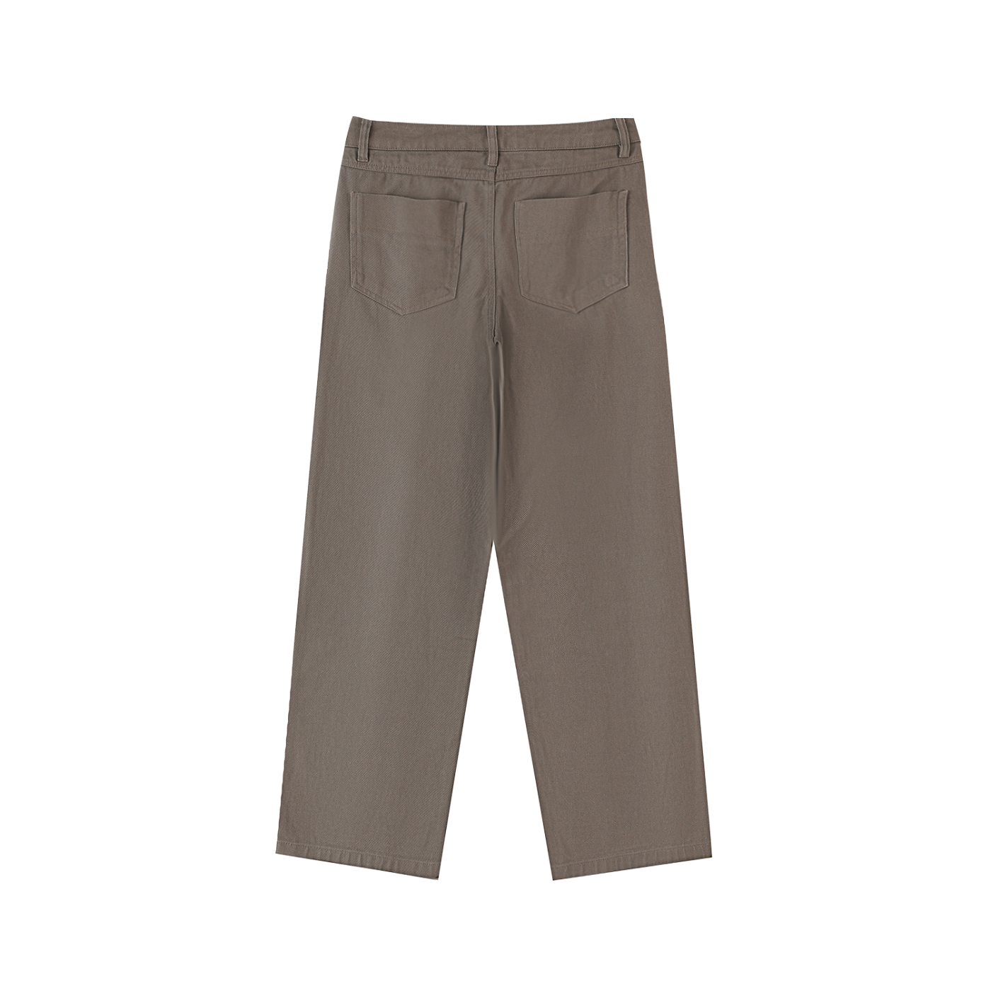 Pantalones Rectos Heavyweight Cotton