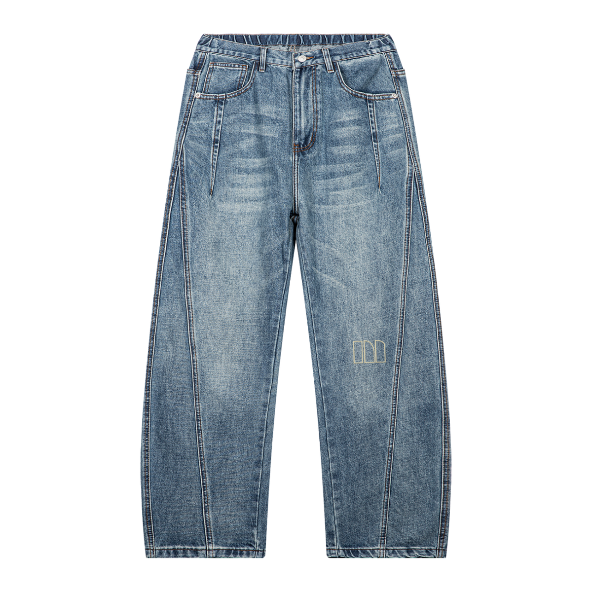 BARREL WASHED JEANS