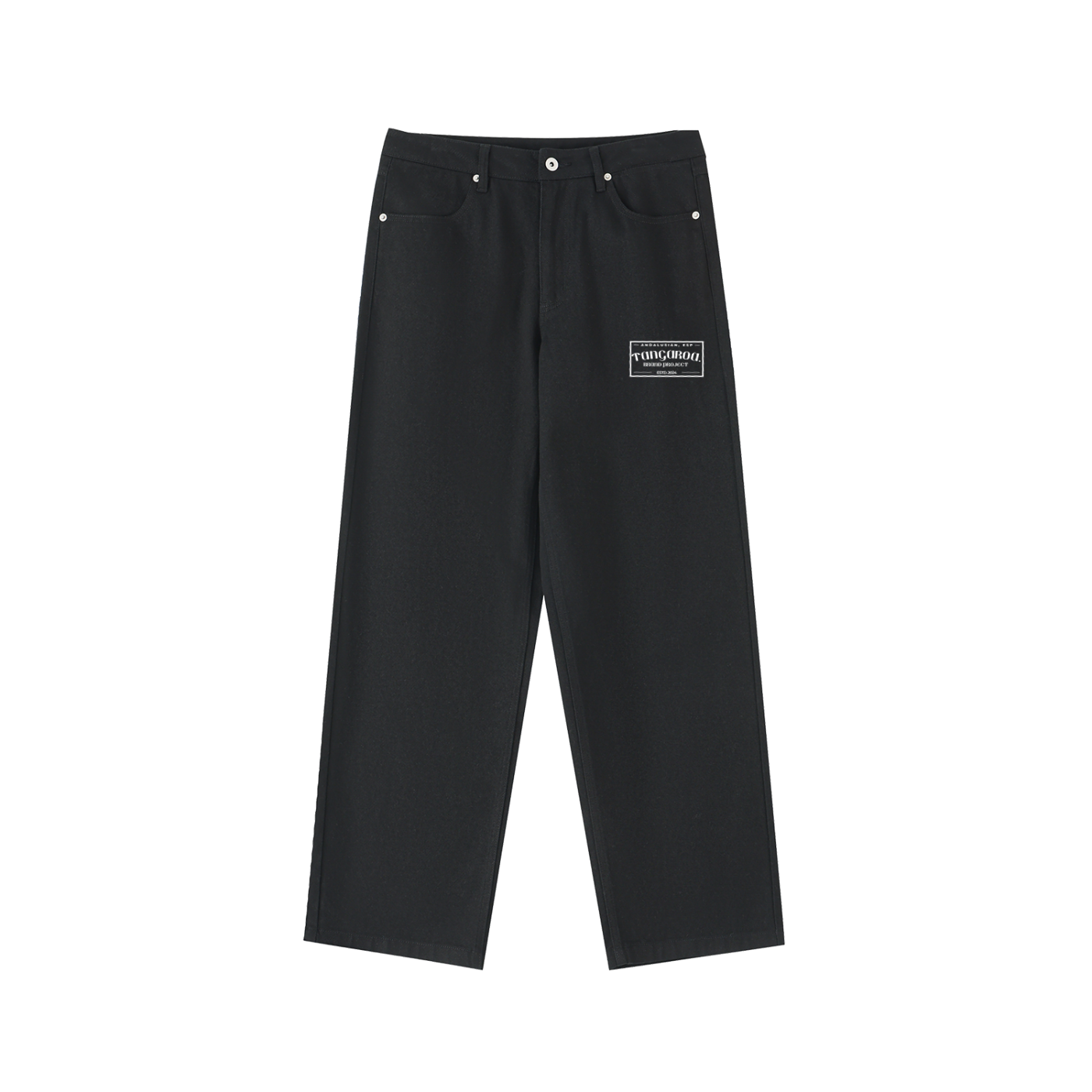 Pantalones Rectos Heavyweight Cotton