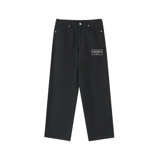 Pantalones Rectos Heavyweight Cotton