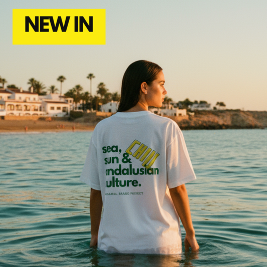 T-hate [camiseta] Blanca Edición Cultura Andaluza