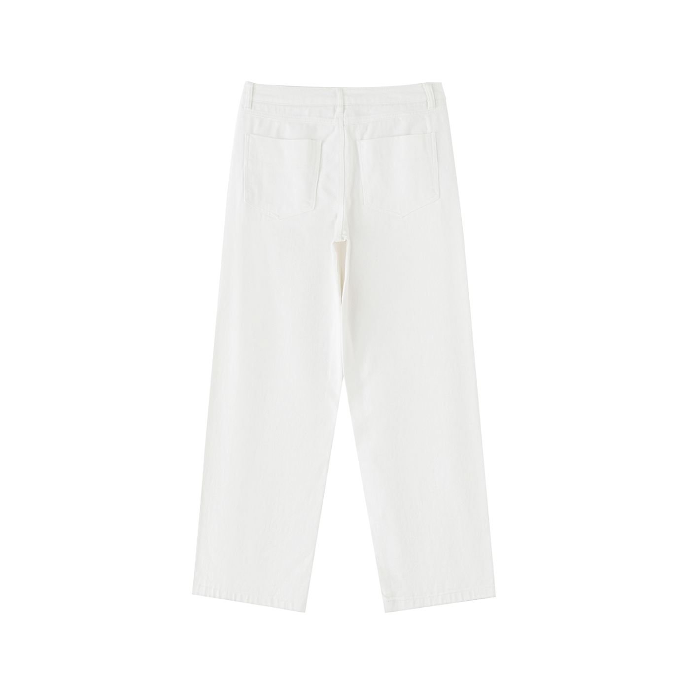 Pantalones Rectos Heavyweight Cotton