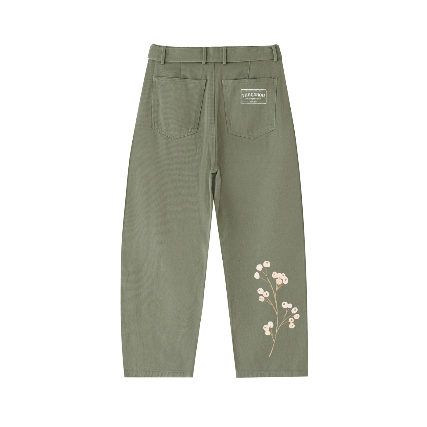 Pantalones Rectos Curved Regular