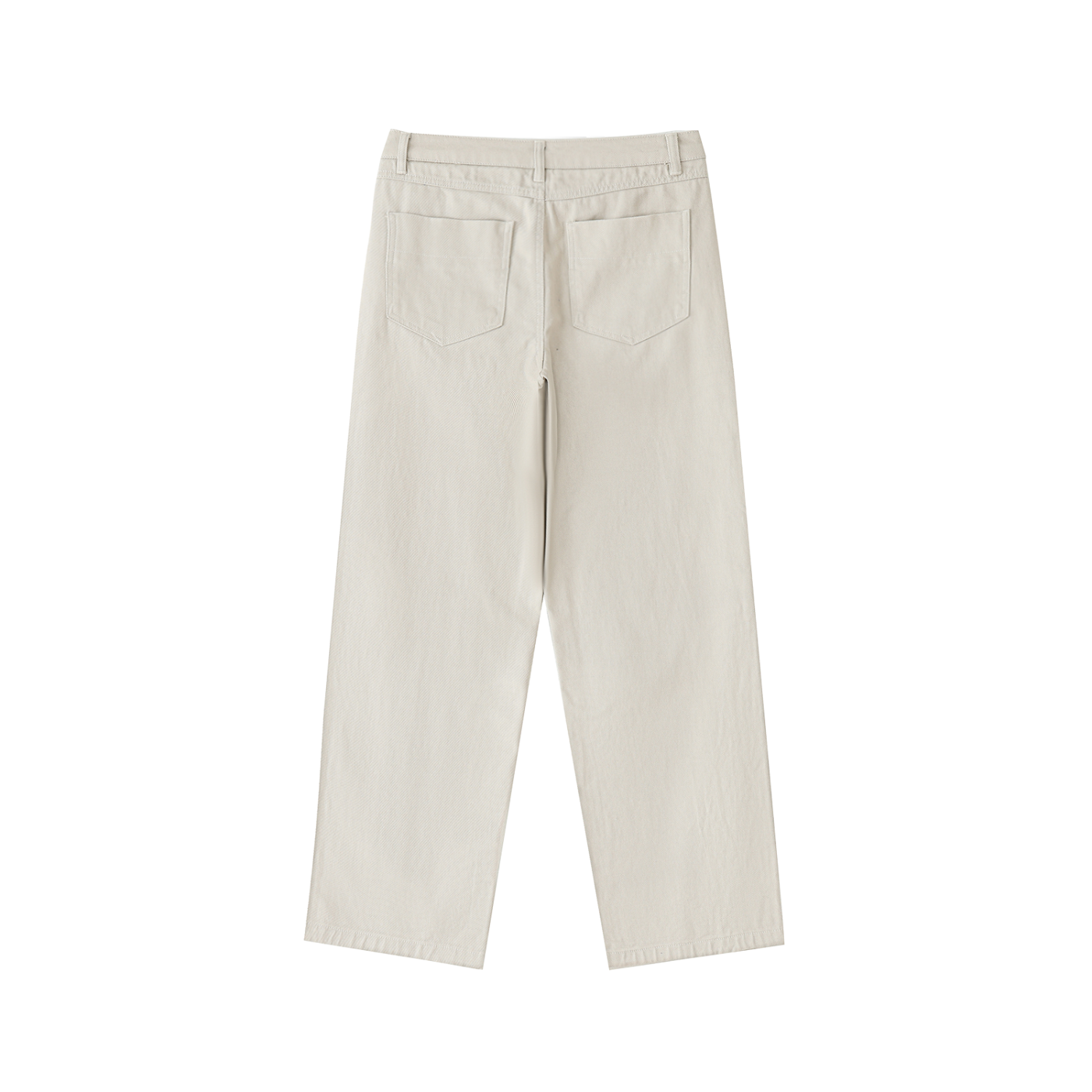 Pantalones Rectos Heavyweight Cotton