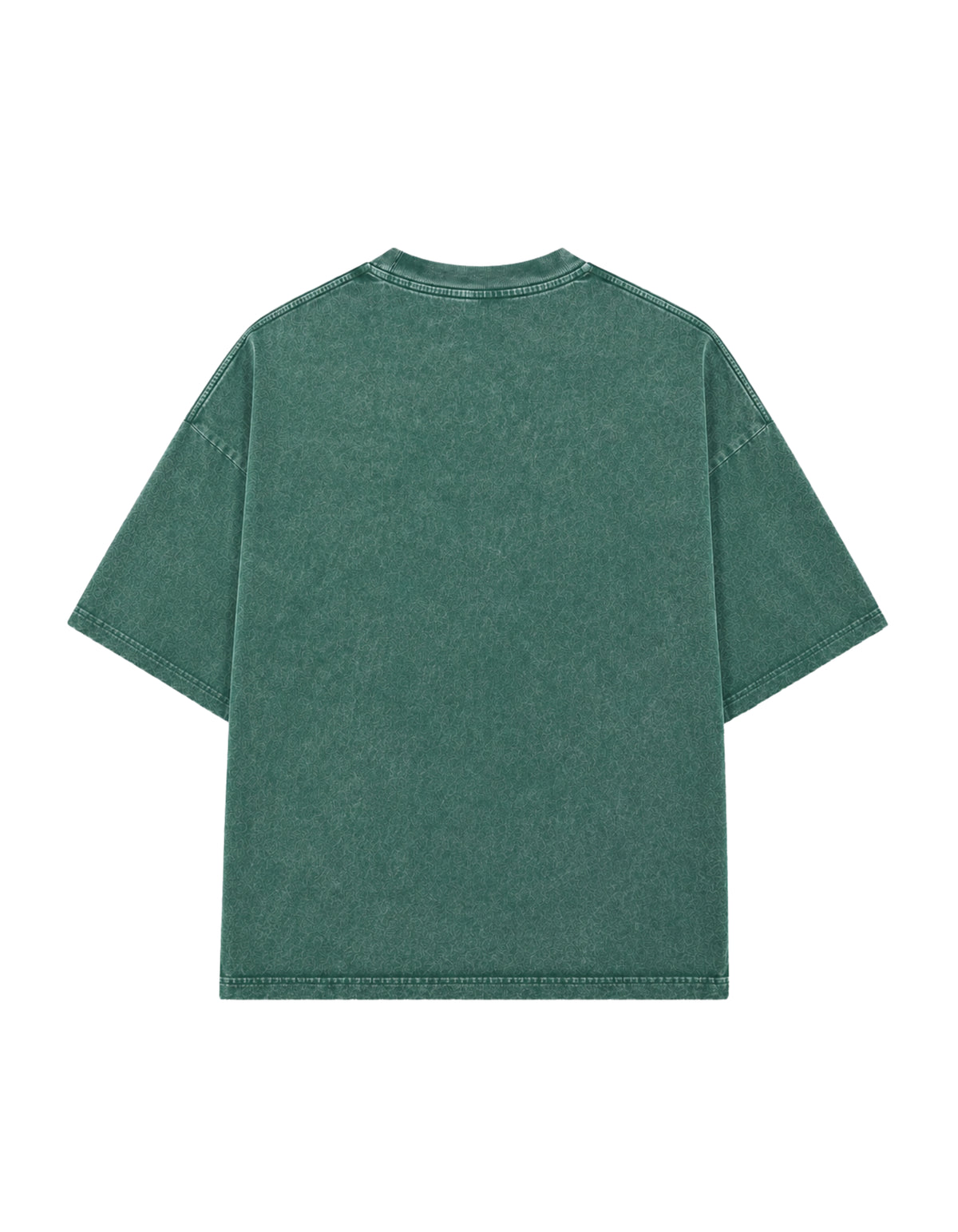 Camiseta Boxy Desgaste Bordada
