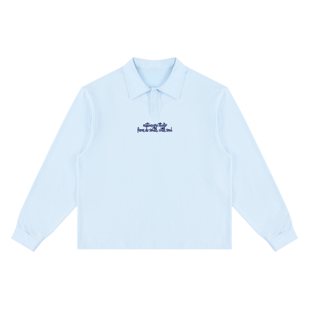 POLO SKY BLUE MATANEGRA