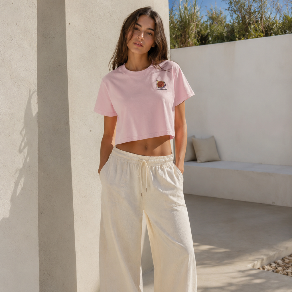Camiseta Crop Mujer Higo Ritual