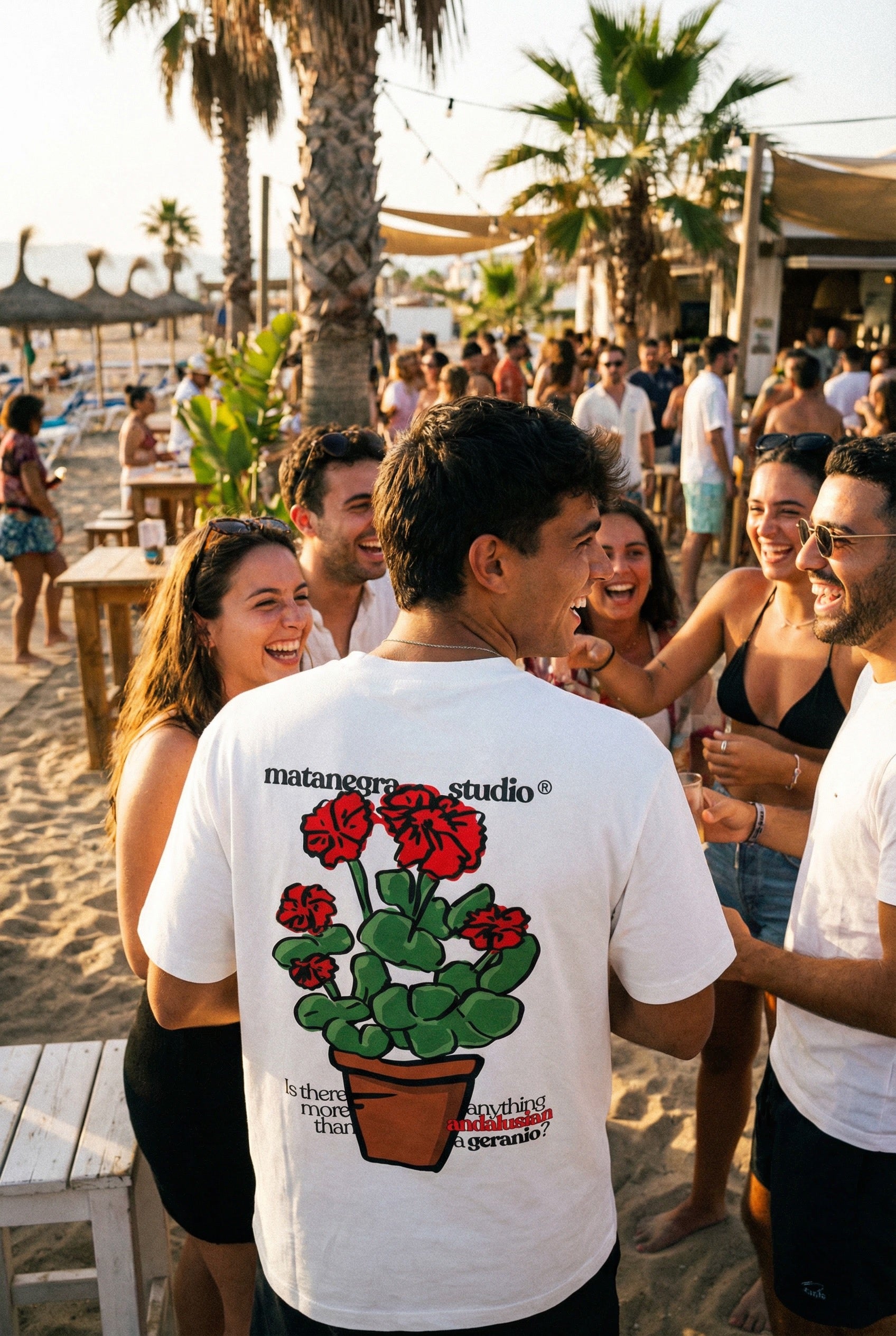 Mazeta Geranio Club Blanca