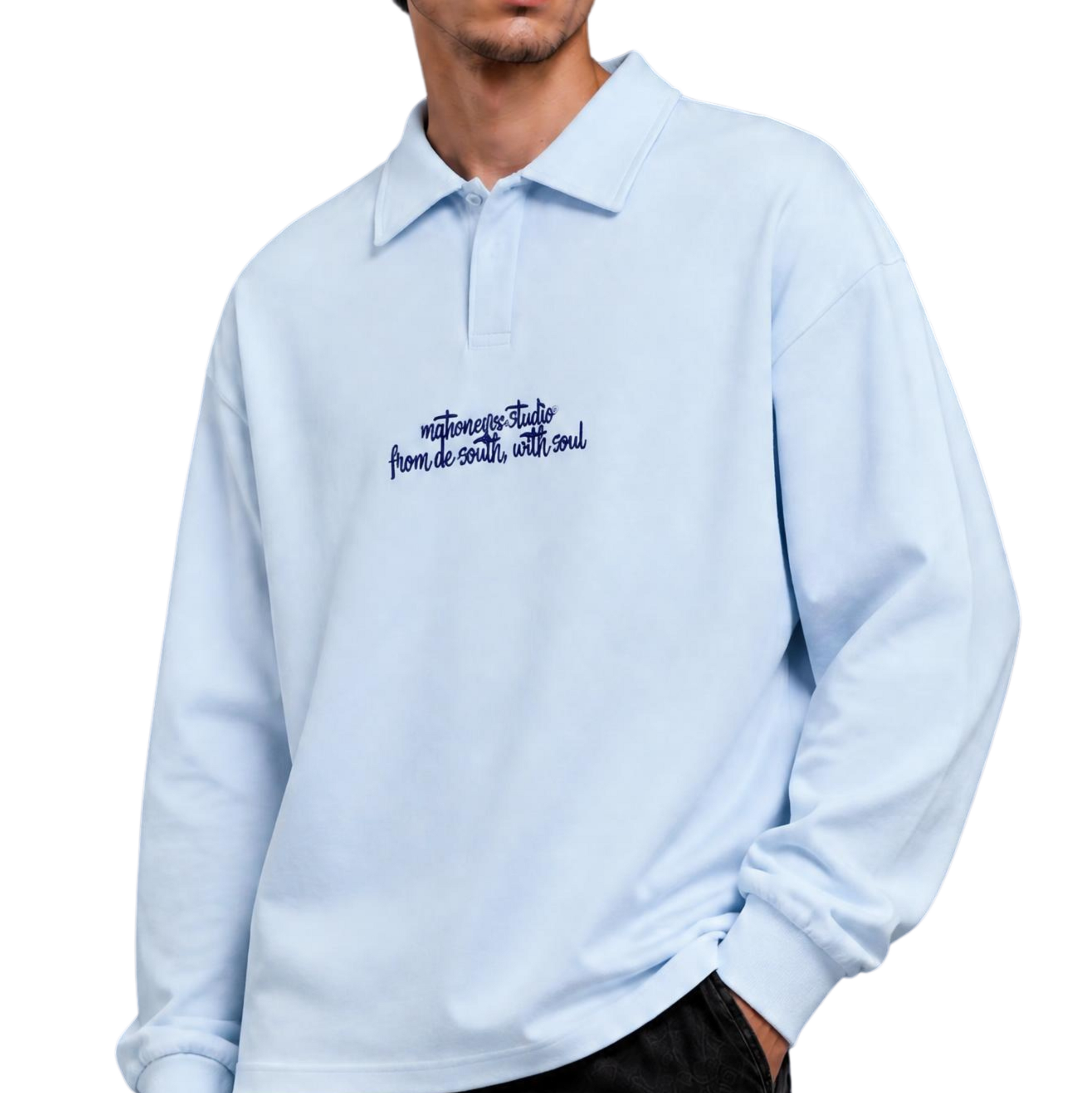 POLO SKY BLUE MATANEGRA