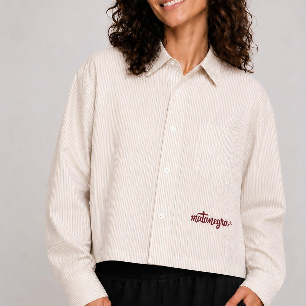 CAMISA STRIPED BOXY