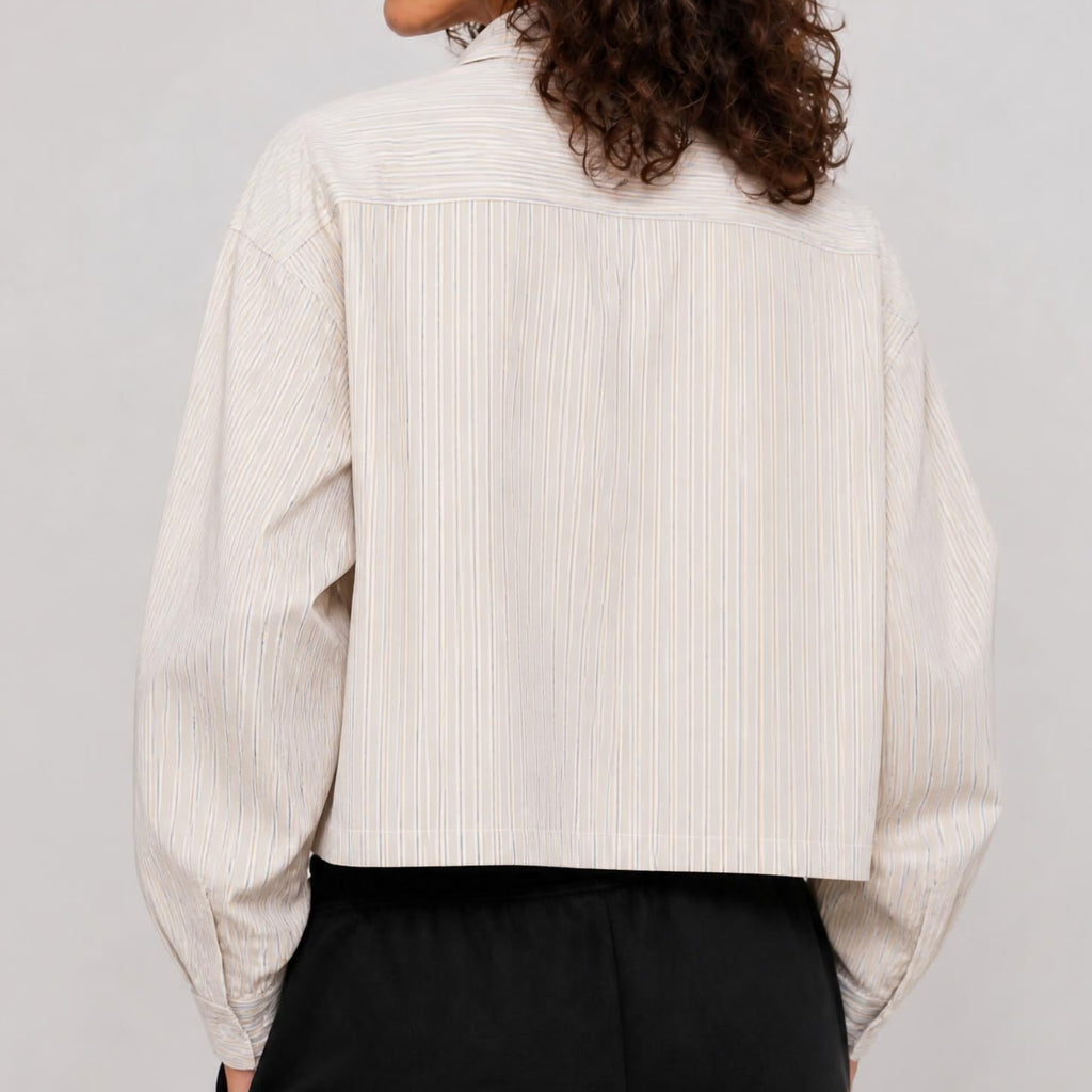 CAMISA STRIPED BOXY