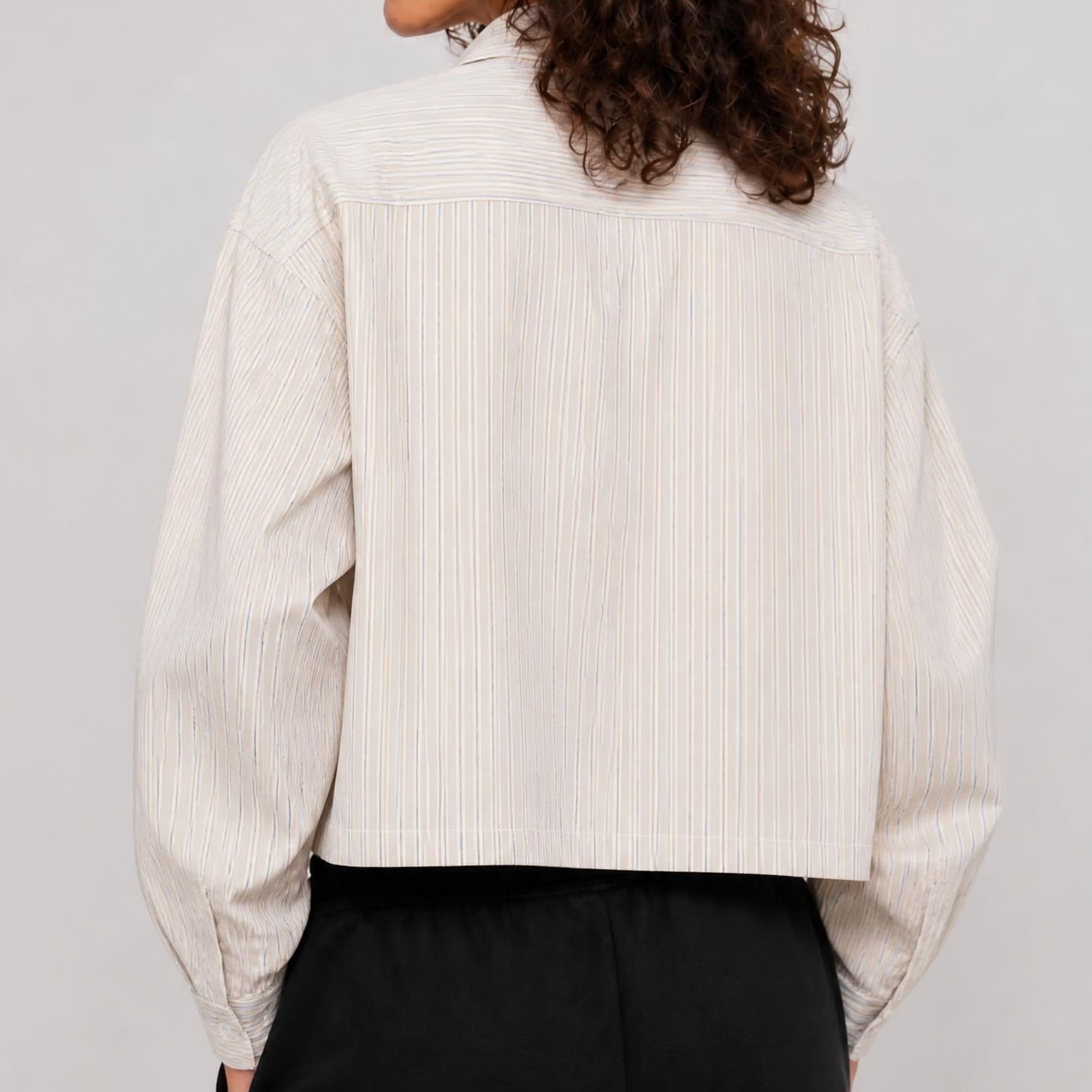 CAMISA STRIPED BOXY