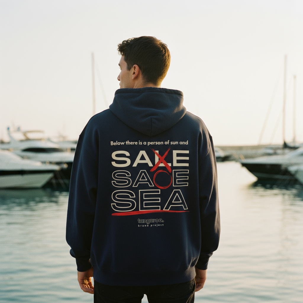 Sudadera Essential Heavyweight Sale Sea