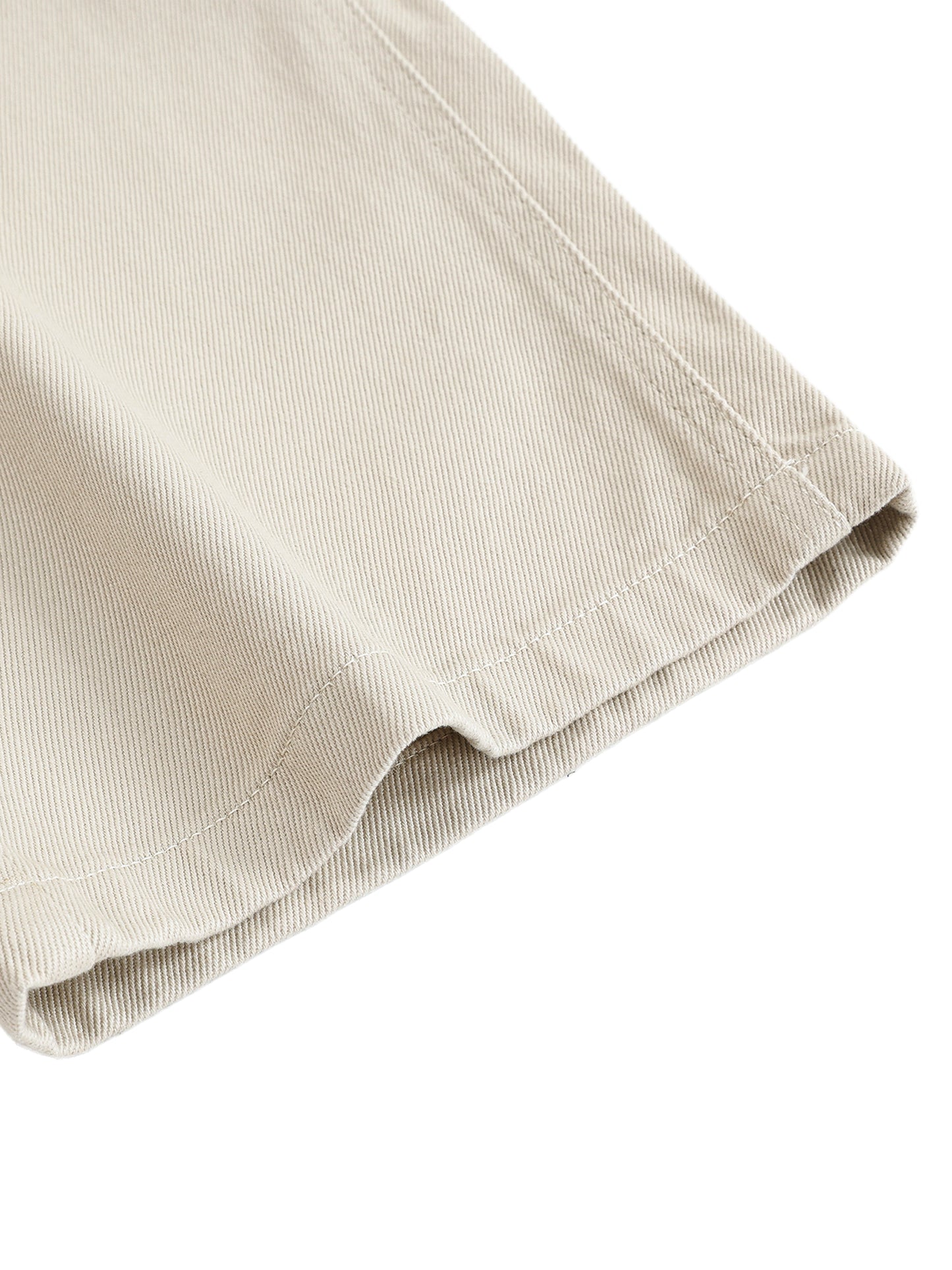 Pantalones Rectos Heavyweight Cotton