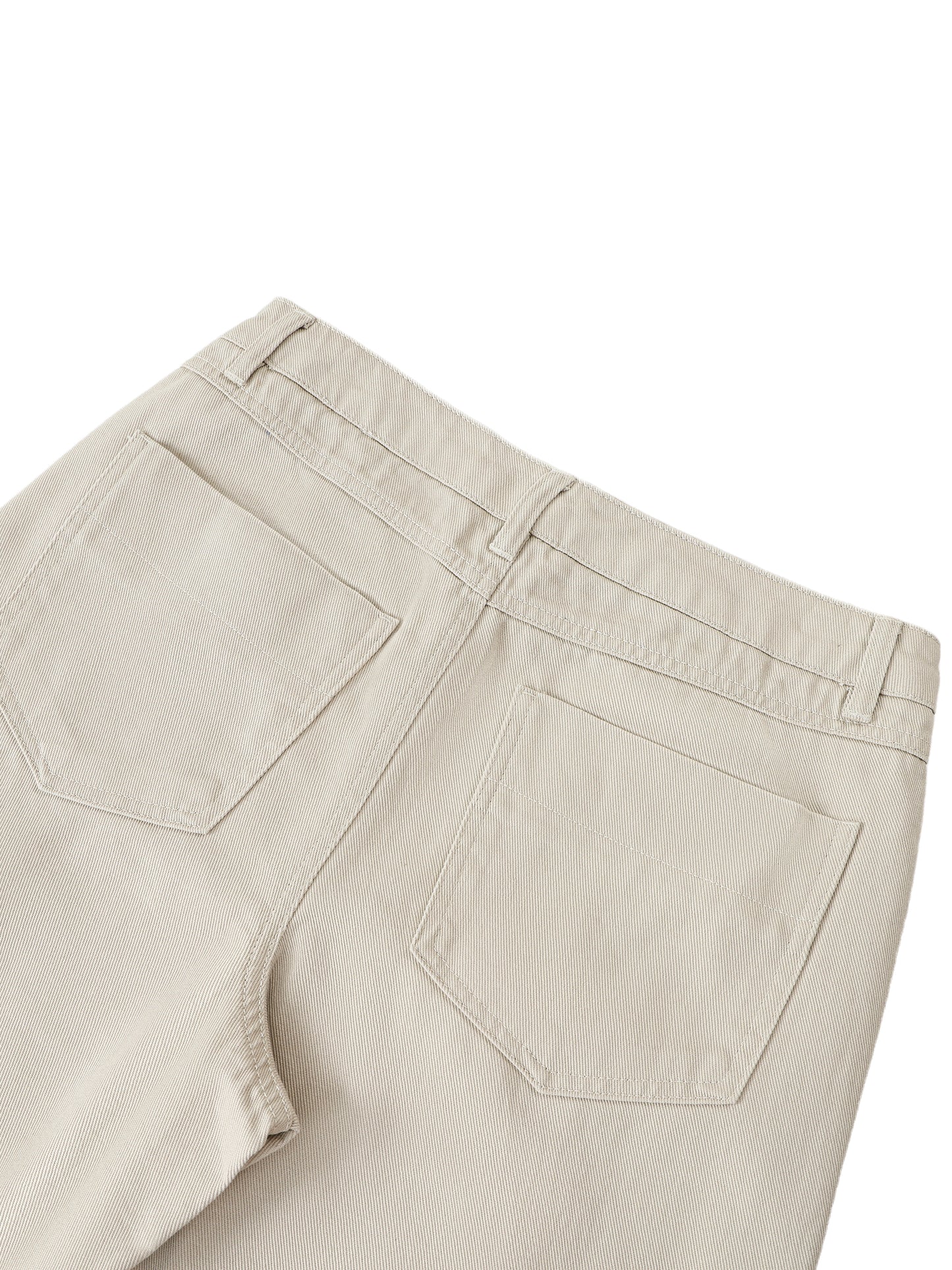 Pantalones Rectos Heavyweight Cotton