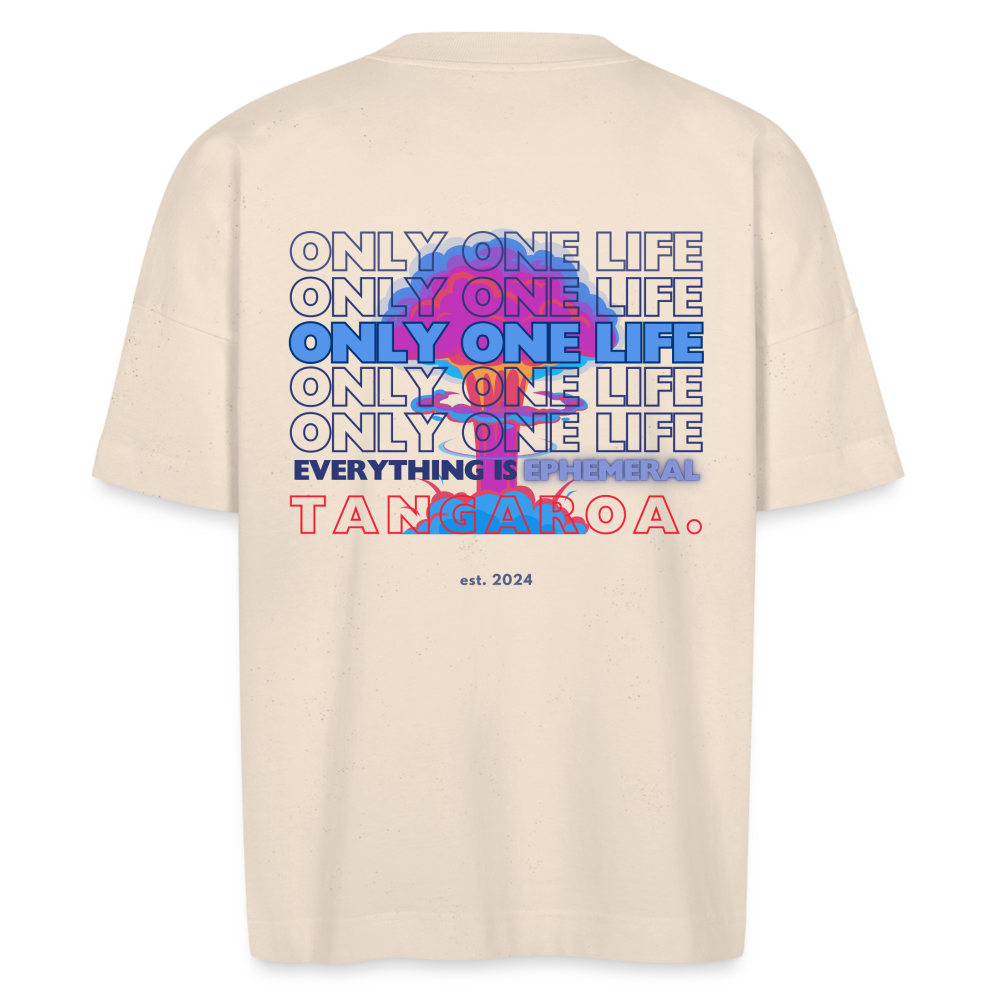 T-hate [camiseta] Blanca Limited Bomb Edition - natural raw