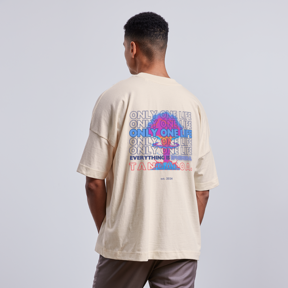 T-hate [camiseta] Blanca Limited Bomb Edition - natural raw