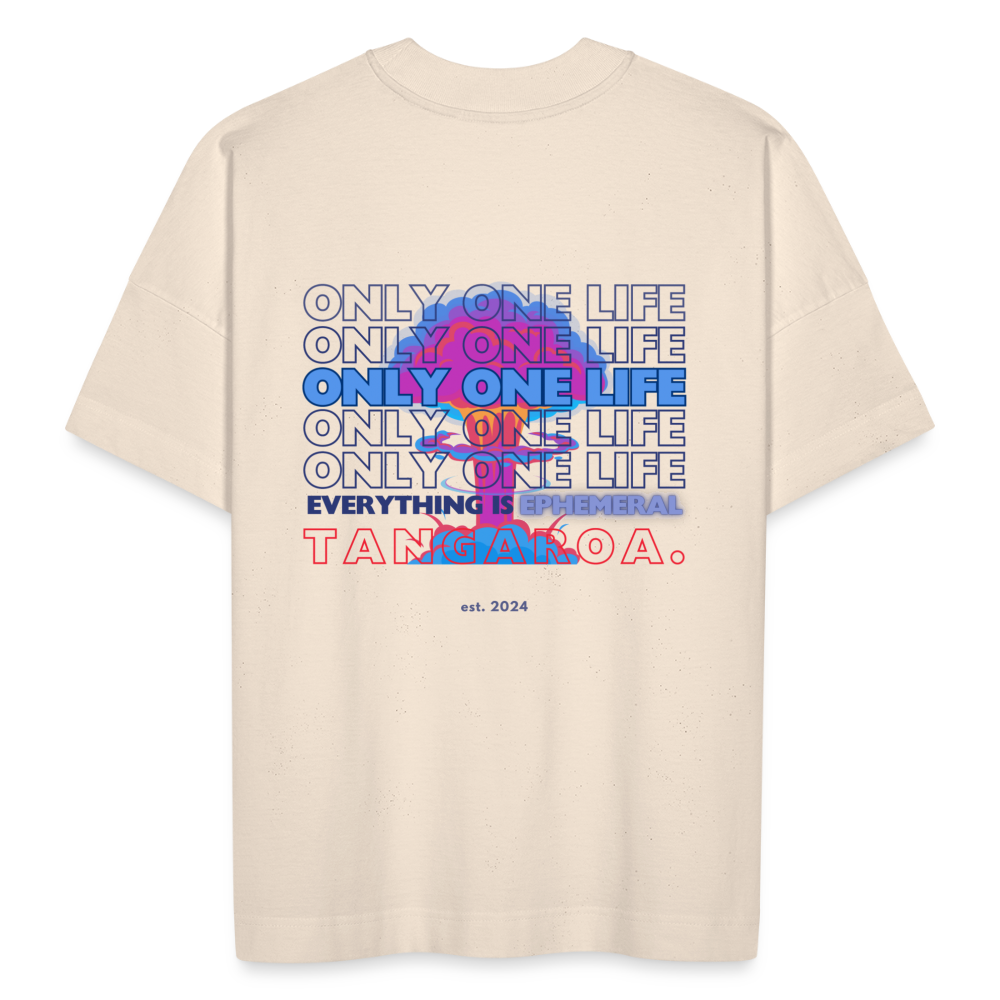 T-hate [camiseta] Blanca Limited Bomb Edition - natural raw