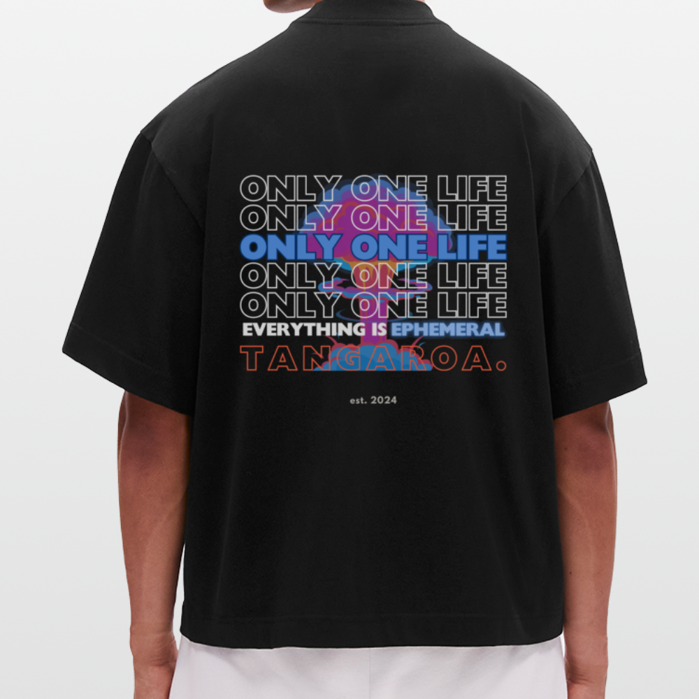 T-hate Boxy [camiseta] Negra Limited Bomb Edition - SOLID BLACK