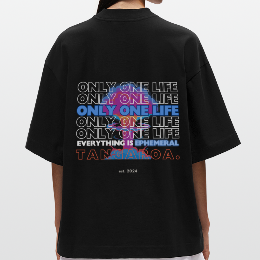 T-hate Boxy [camiseta] Negra Limited Bomb Edition - SOLID BLACK