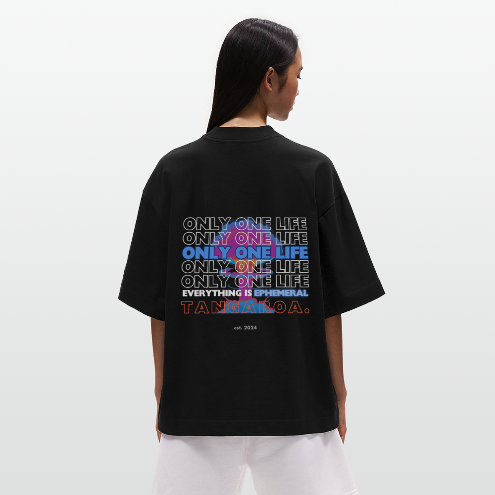 T-hate Boxy [camiseta] Negra Limited Bomb Edition - SOLID BLACK