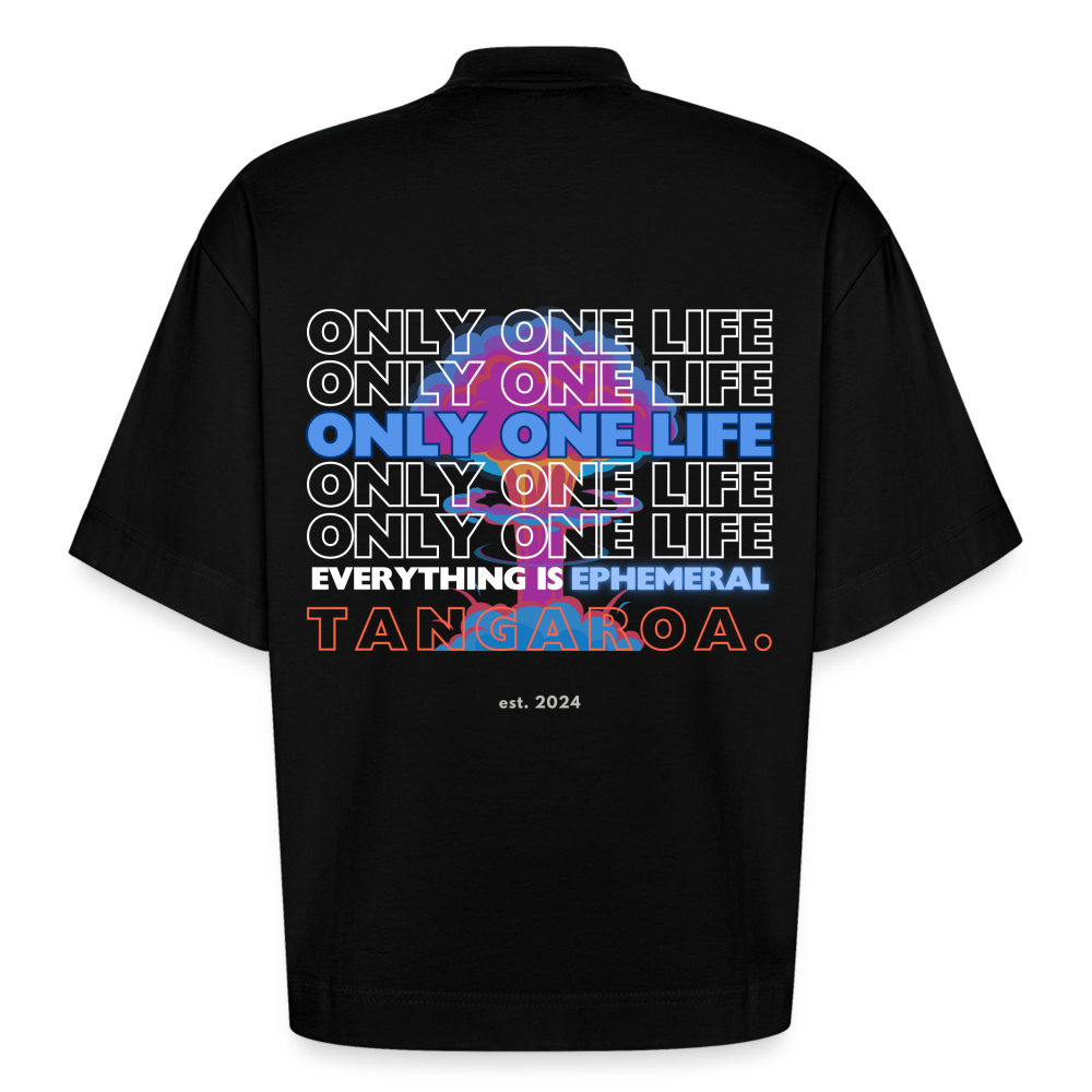 T-hate Boxy [camiseta] Negra Limited Bomb Edition - SOLID BLACK