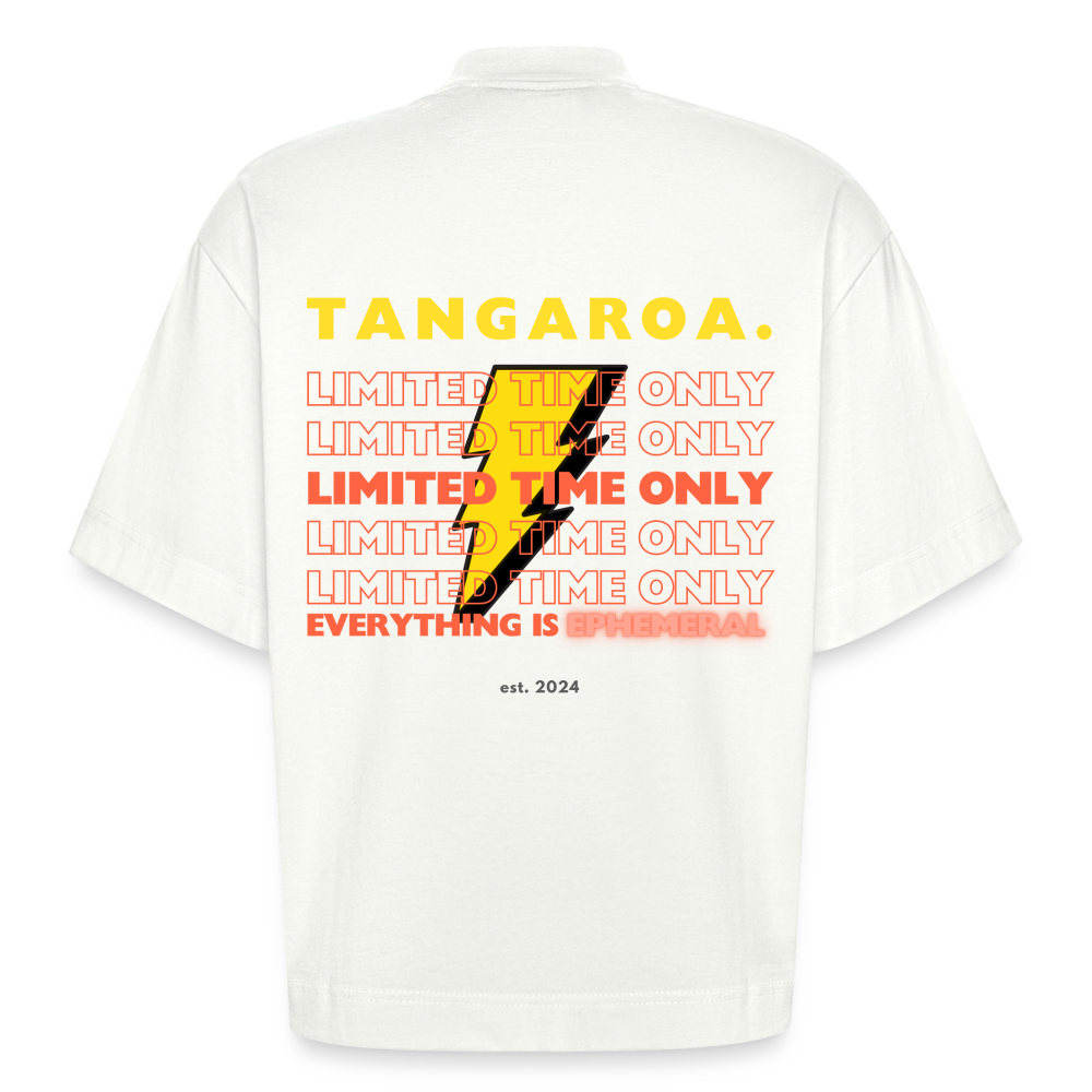 T-hate Boxy [camiseta] Blanca Limited Trueno Edition - OFF WHITE