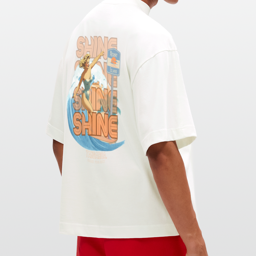 T-hate Boxy [camiseta] Blanca Shine Edition - OFF WHITE