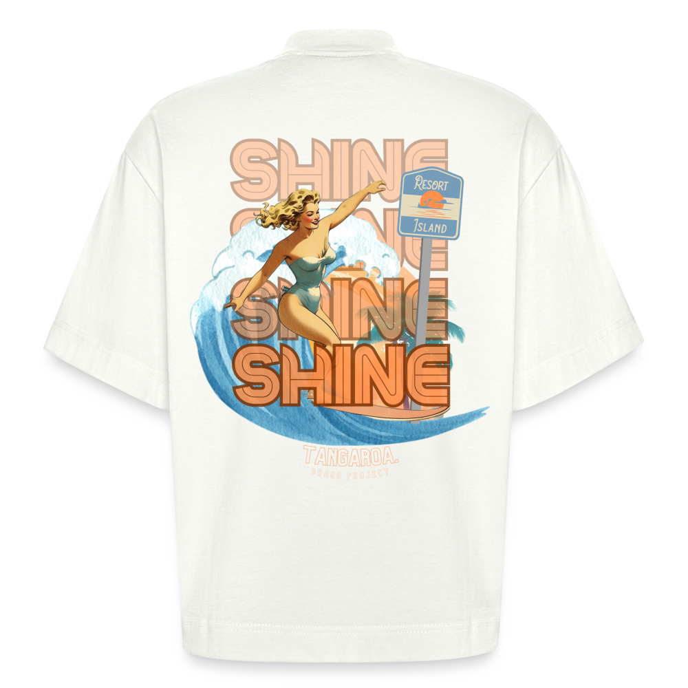 T-hate Boxy [camiseta] Blanca Shine Edition - OFF WHITE