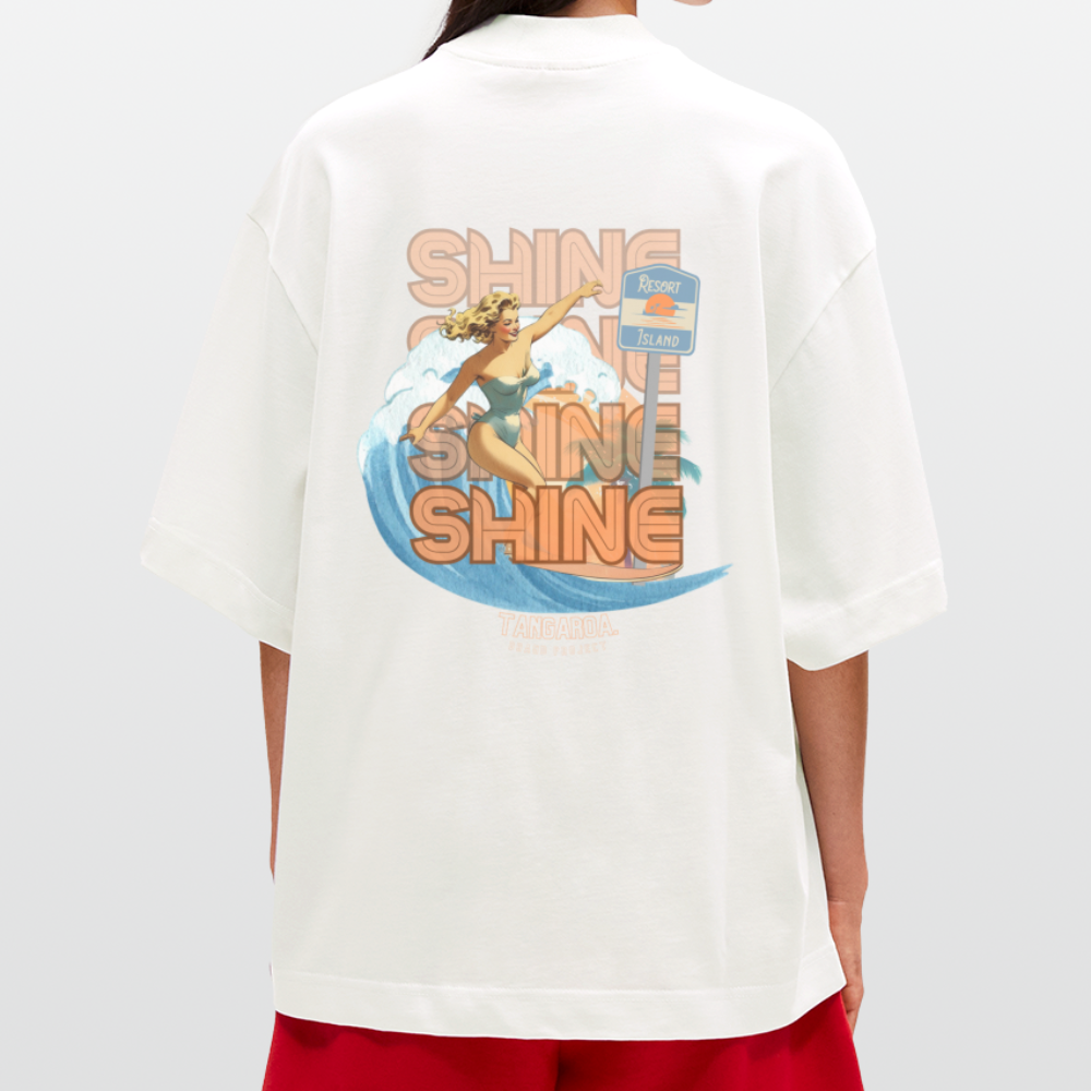 T-hate Boxy [camiseta] Blanca Shine Edition - OFF WHITE