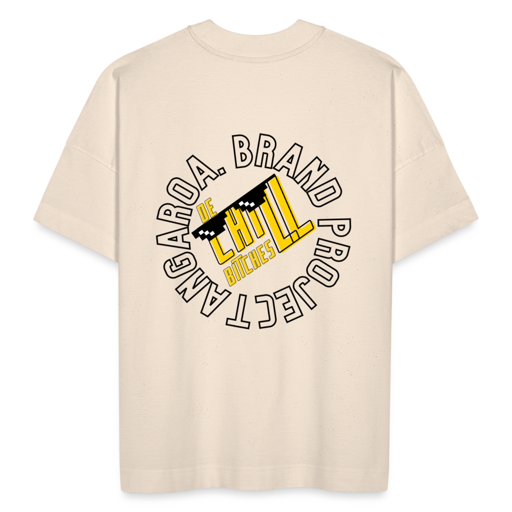 Stanley/Stella Camiseta ecológica oversize unisex BLASTER - blanco natural