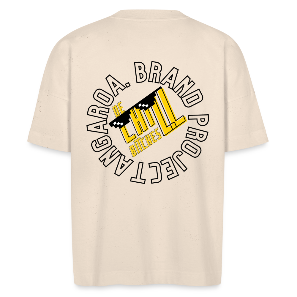 Stanley/Stella Camiseta ecológica oversize unisex BLASTER - blanco natural