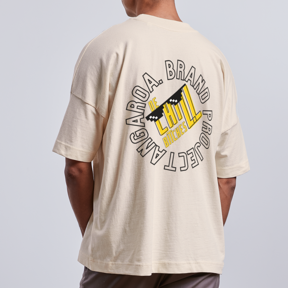 Stanley/Stella Camiseta ecológica oversize unisex BLASTER - blanco natural