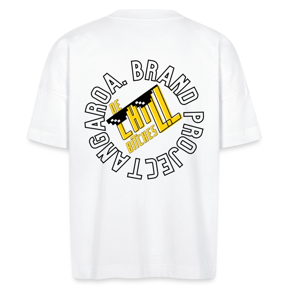 Stanley/Stella Camiseta ecológica oversize unisex BLASTER - blanco