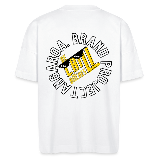 Stanley/Stella Camiseta ecológica oversize unisex BLASTER - blanco