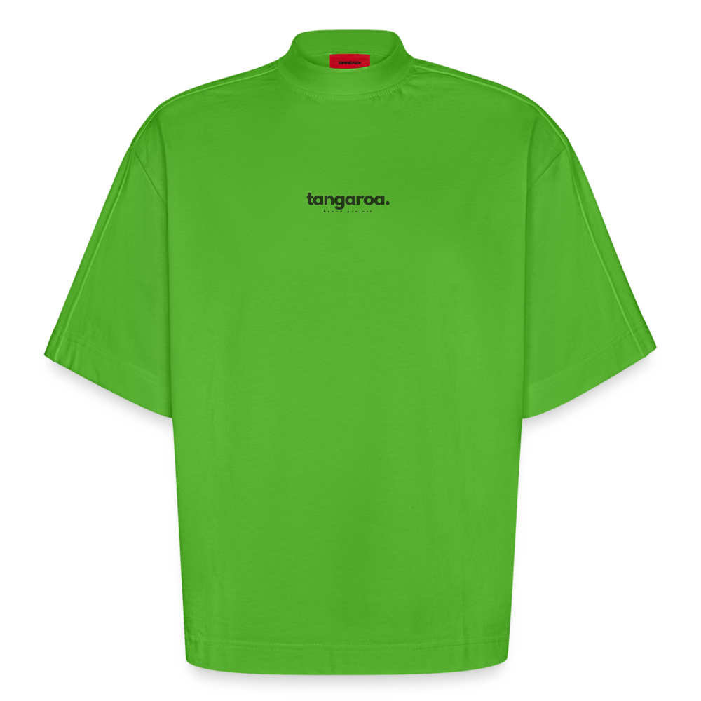 Camiseta boxy oversize de gran gramaje y ecológica fabricada en la UE - Apple Neon