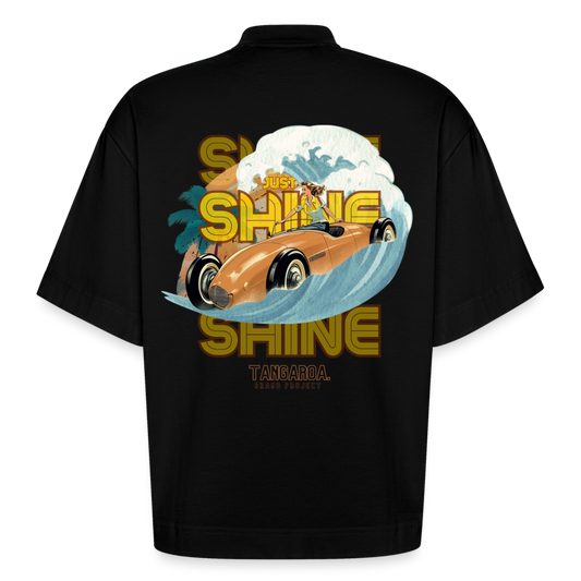 T-hate Boxy [camiseta] Negra Shine Car Edition - SOLID BLACK